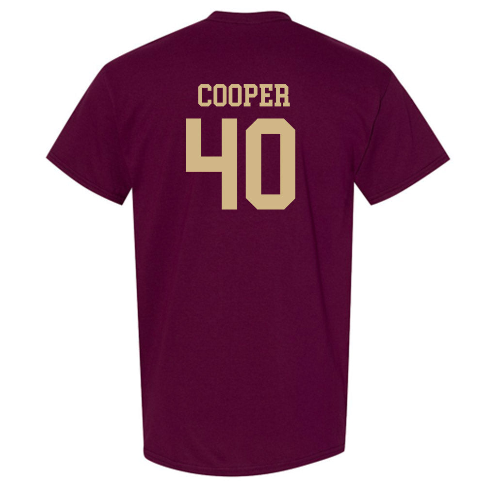 Texas State - NCAA Baseball : Wade Cooper - Classic Shersey T-Shirt-1