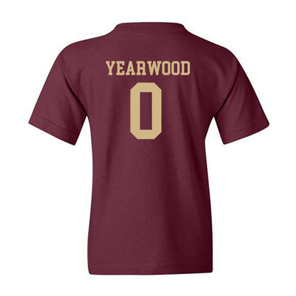 Texas State - NCAA Baseball : Alex Yearwood - Classic Shersey Youth T-Shirt-1