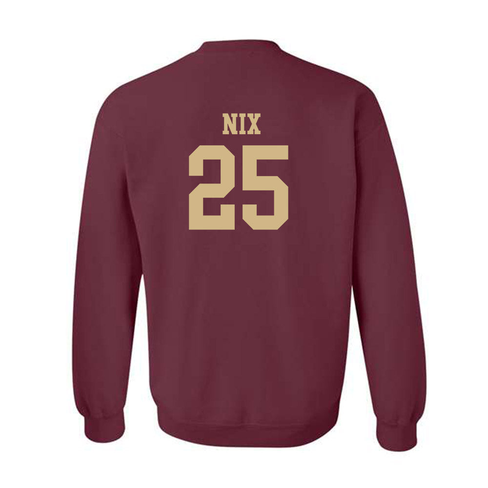 Texas State - NCAA Men's Basketball : Chris Nix - Classic Shersey Crewneck Sweatshirt-1