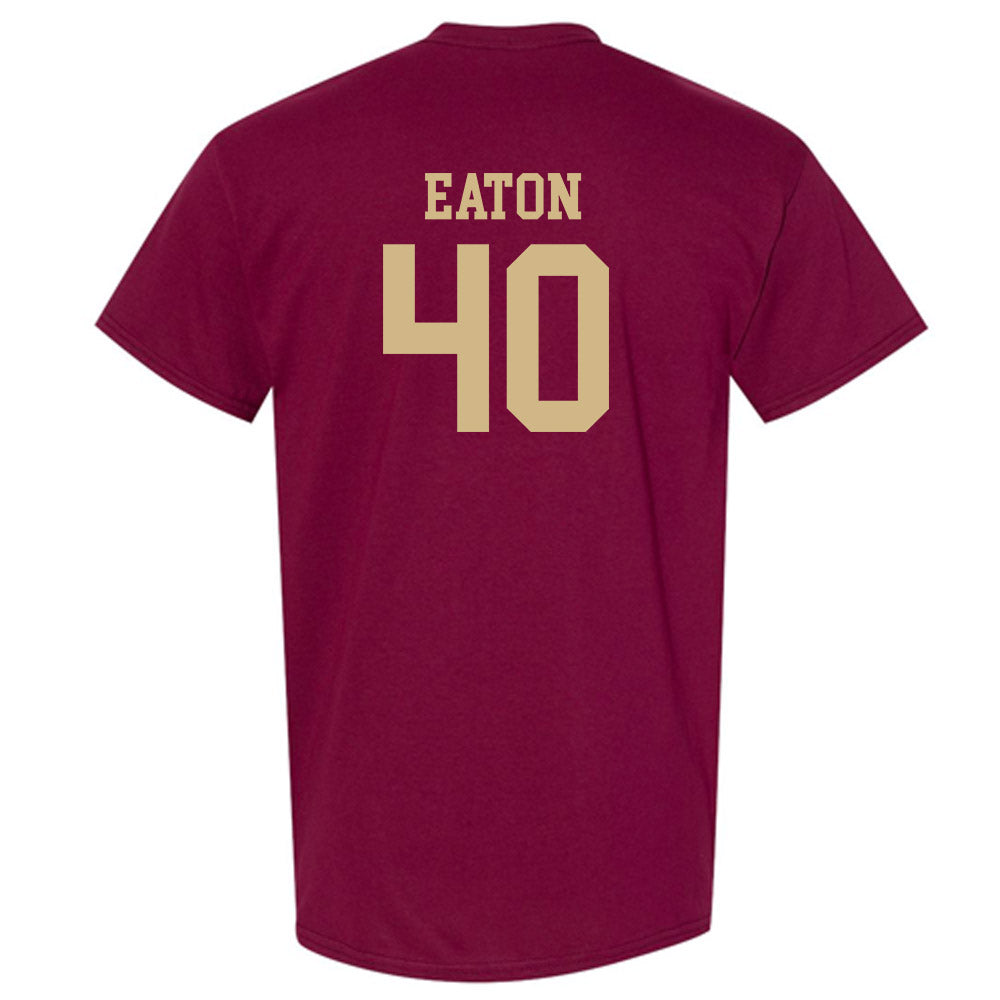 Texas State - NCAA Baseball : Austin Eaton - Classic Shersey T-Shirt-1