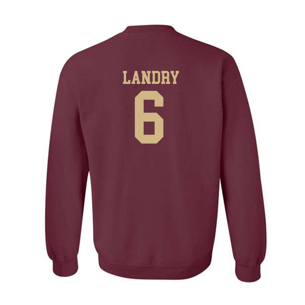 Texas State - NCAA Football : Jo’Laison Landry - Classic Shersey Crewneck Sweatshirt-1