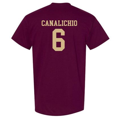 Texas State - NCAA Baseball : Will Canalichio - Classic Shersey T-Shirt-1