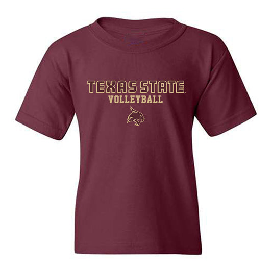 Texas State - NCAA Women's Volleyball : Kaitlyn Davis - Classic Shersey Youth T-Shirt-0