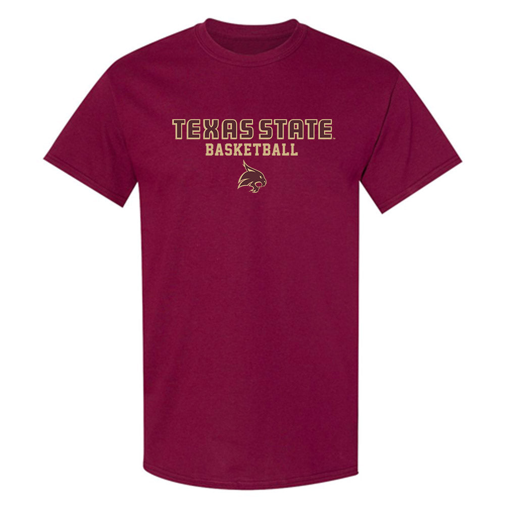 Texas State - NCAA Men's Basketball : Tylan Pope - T-Shirt