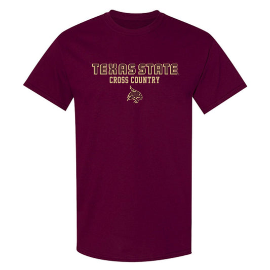 Texas State - NCAA Men's Cross Country : Eyan Calico - Classic Shersey T-Shirt-0