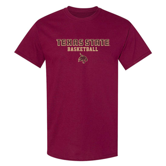 Texas State - NCAA Men's Basketball : Austin Green - T-Shirt