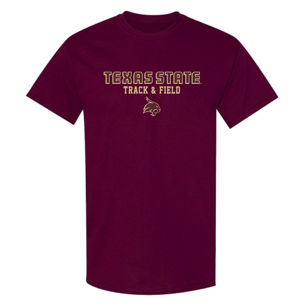 Texas State - NCAA Men's Track & Field : Edward Taamilo - Classic Shersey T-Shirt-0