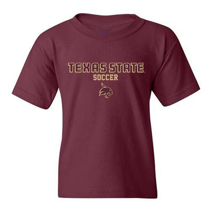 Texas State - NCAA Women's Soccer : Alexis Montgomery - Classic Shersey Youth T-Shirt-0