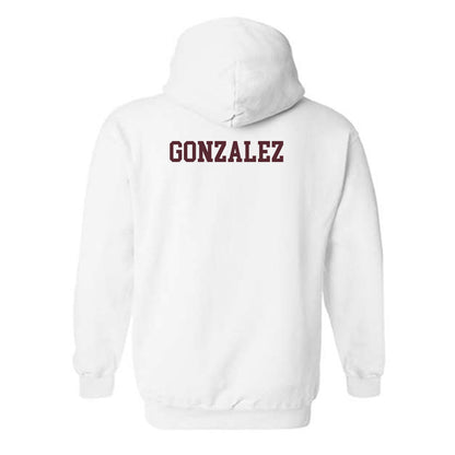 Texas State - NCAA Women's Track & Field : Mia Gonzalez - Classic Shersey Hooded Sweatshirt-1