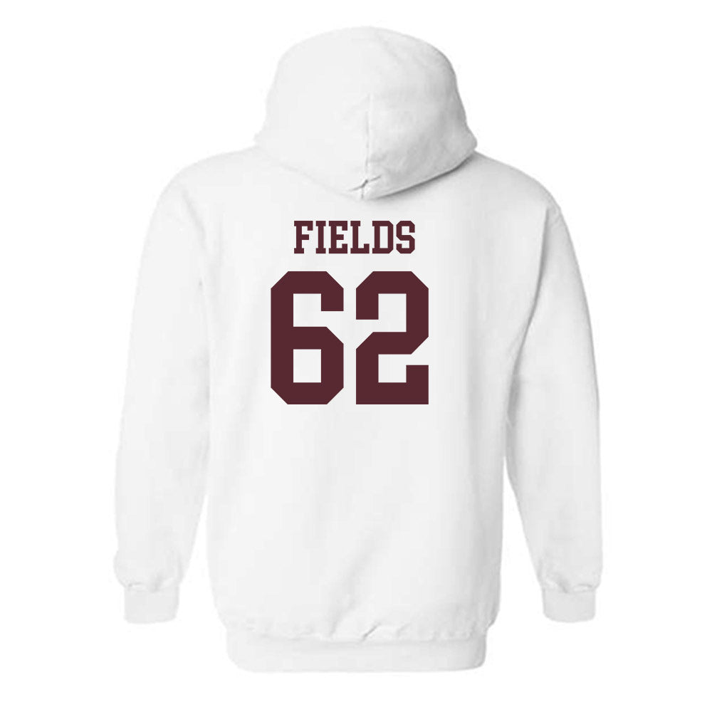 Texas State - NCAA Football : Malcolm Fields - Classic Shersey Hooded Sweatshirt-1