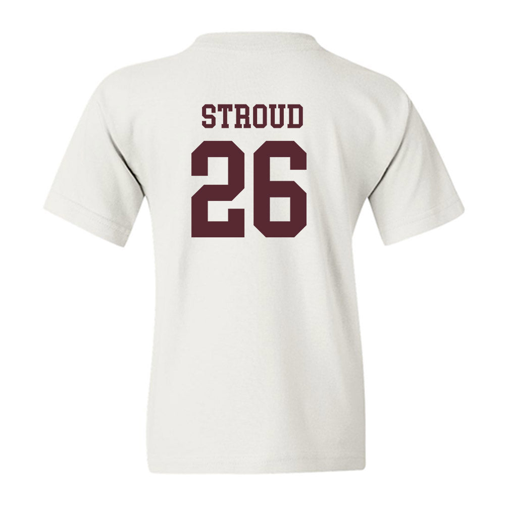 Texas State - NCAA Baseball : Jack Stroud - Classic Shersey Youth T-Shirt-1