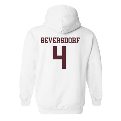 Texas State - NCAA Baseball : Alec Beversdorf - Classic Shersey Hooded Sweatshirt-1