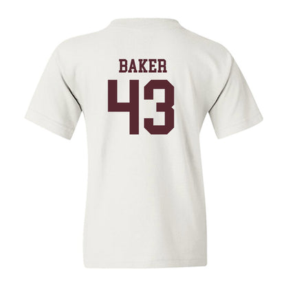 Texas State - NCAA Baseball : Caden Baker - Classic Shersey Youth T-Shirt-1