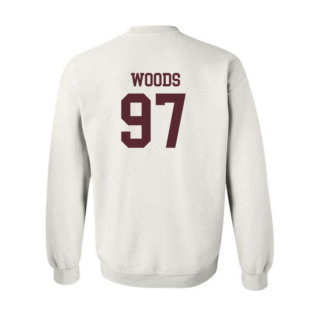 Texas State - NCAA Football : Devarrick Woods - Classic Shersey Crewneck Sweatshirt-1