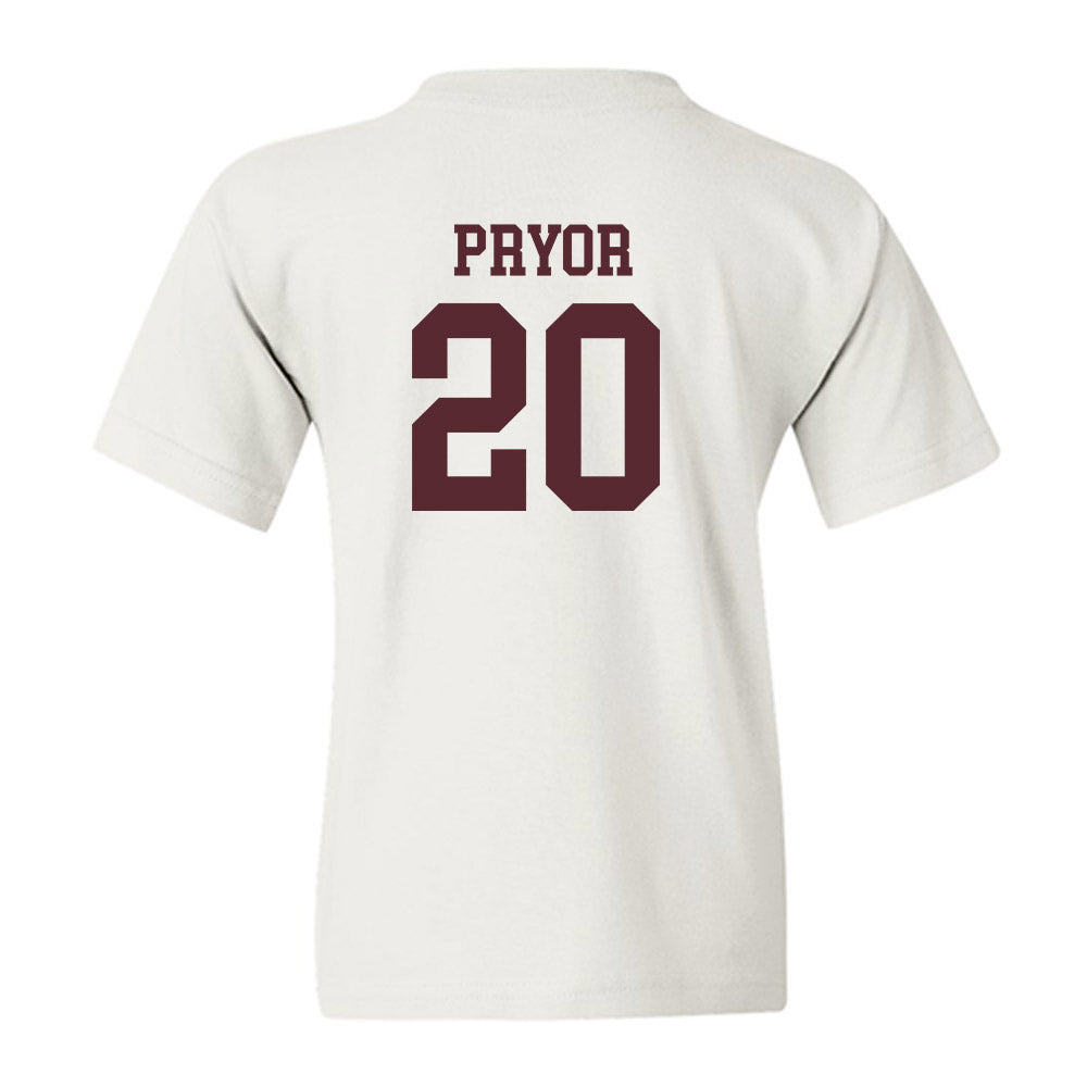 Texas State - NCAA Football : Cole Pryor - Classic Shersey Youth T-Shirt-1
