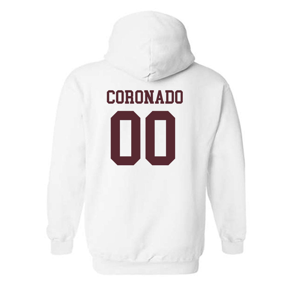Texas State - NCAA Baseball : Victor Coronado - Classic Shersey Hooded Sweatshirt-1