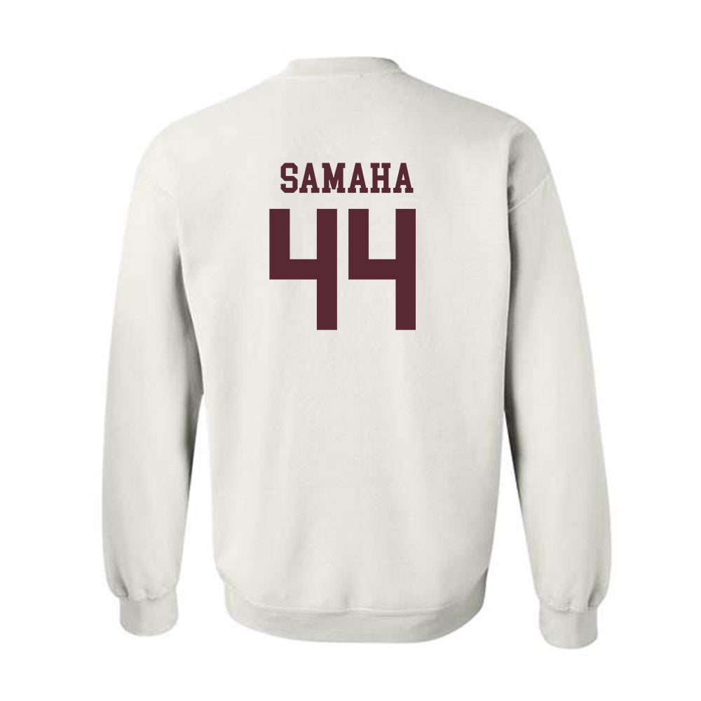 Texas State - NCAA Football : Austin Samaha - Classic Shersey Crewneck Sweatshirt-1