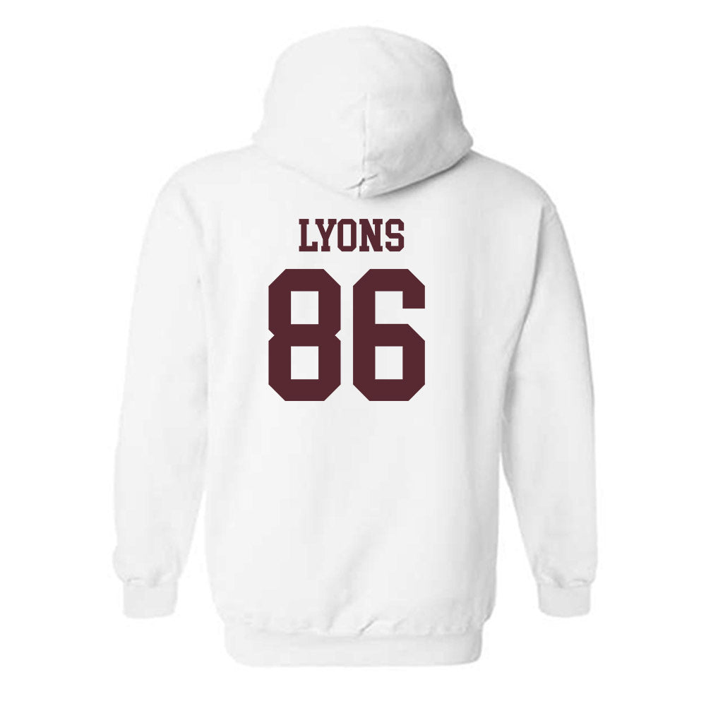 Texas State - NCAA Football : Titus Lyons - Classic Shersey Hooded Sweatshirt-1