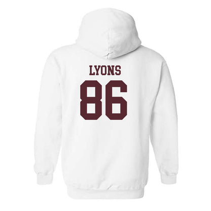 Texas State - NCAA Football : Titus Lyons - Classic Shersey Hooded Sweatshirt-1