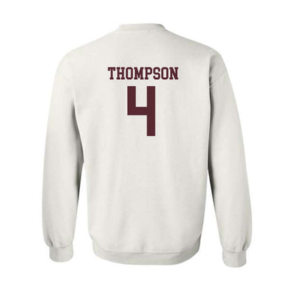 Texas State - NCAA Baseball : Cam Thompson - Classic Shersey Crewneck Sweatshirt-1