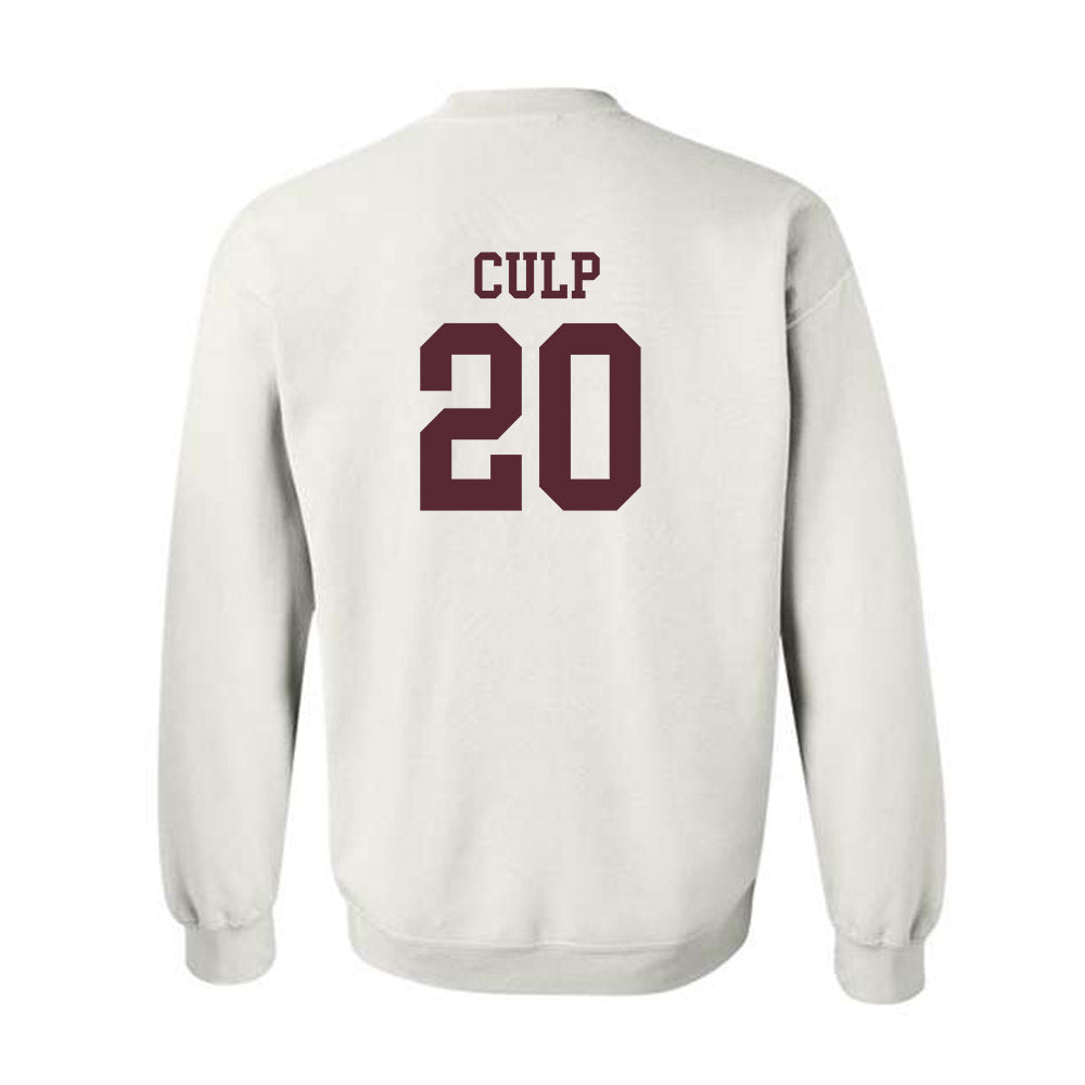 Texas State - NCAA Football : Kaleb Culp - Classic Shersey Crewneck Sweatshirt-1