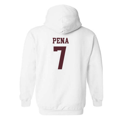 Texas State - NCAA Baseball : Daylan Pena - Classic Shersey Hooded Sweatshirt-1