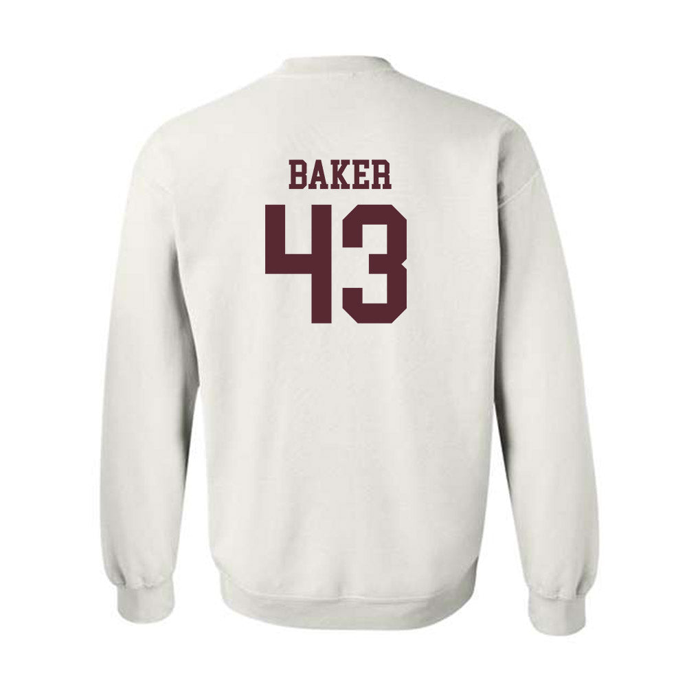 Texas State - NCAA Baseball : Caden Baker - Classic Shersey Crewneck Sweatshirt-1