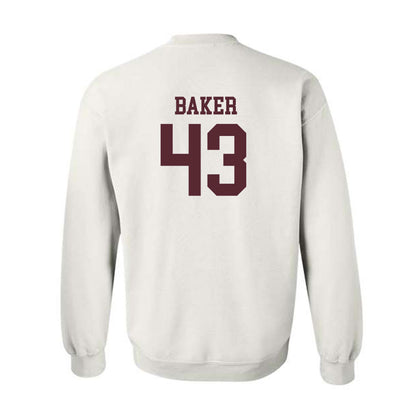 Texas State - NCAA Baseball : Caden Baker - Classic Shersey Crewneck Sweatshirt-1