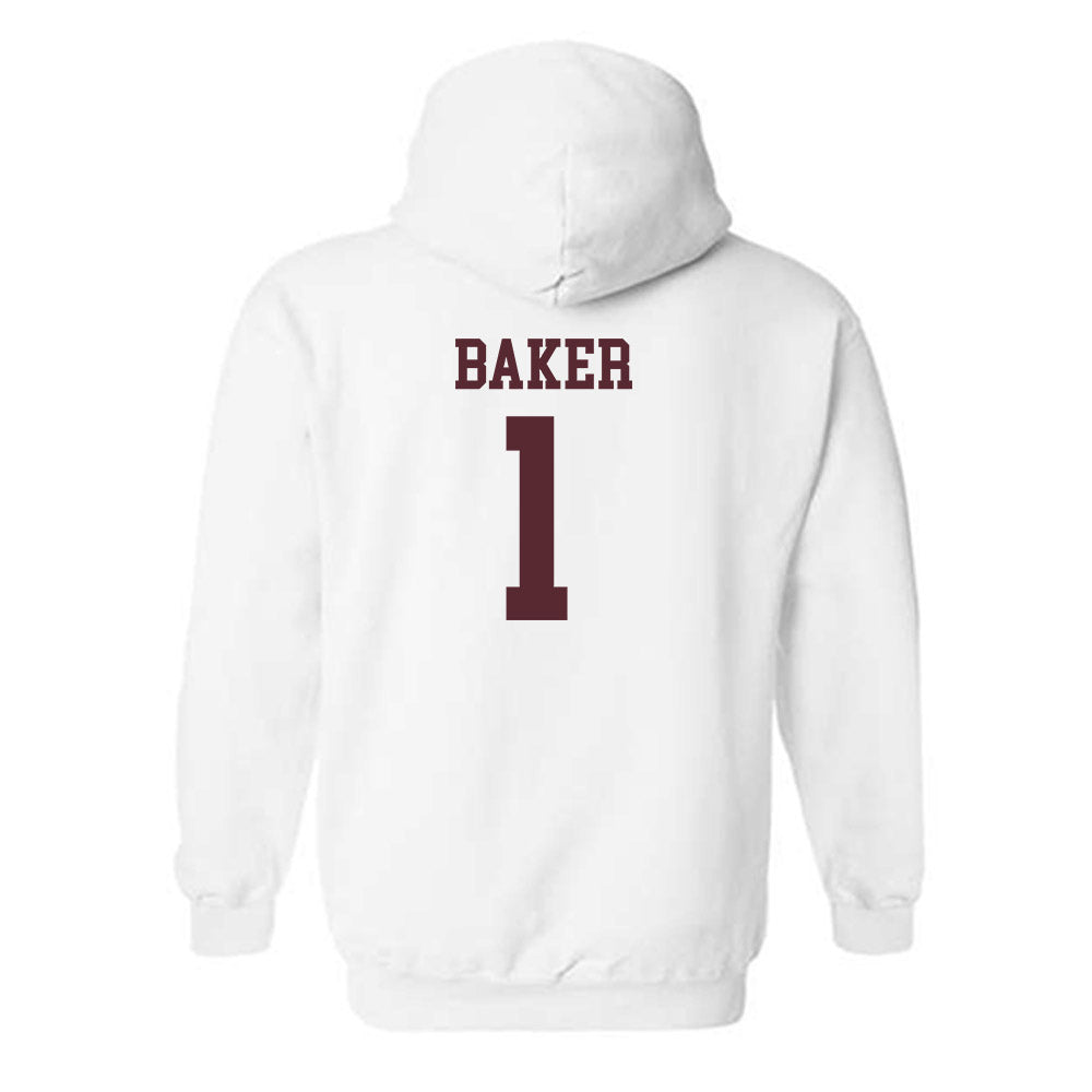 Texas State - NCAA Softball : Emilee Baker - Classic Shersey Hooded Sweatshirt-1