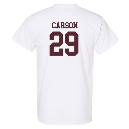 Texas State - NCAA Baseball : Tanner Carson - Classic Shersey T-Shirt-1
