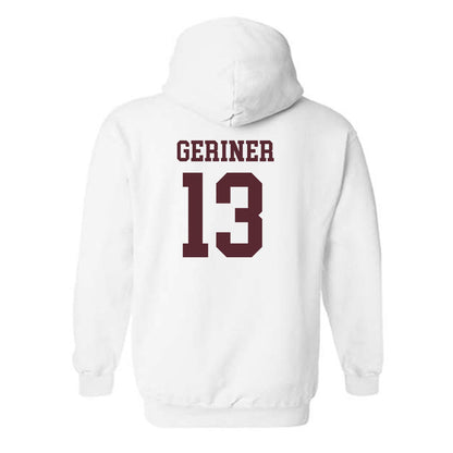 Texas State - NCAA Football : Holden Geriner - Classic Shersey Hooded Sweatshirt-1