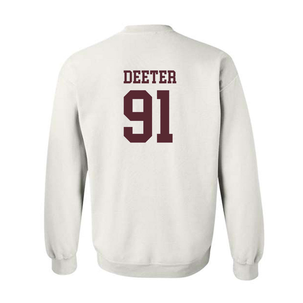 Texas State - NCAA Football : Jp Deeter - Classic Shersey Crewneck Sweatshirt-1