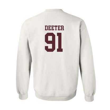 Texas State - NCAA Football : Jp Deeter - Classic Shersey Crewneck Sweatshirt-1