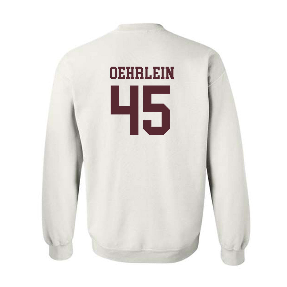 Texas State - NCAA Football : John Oehrlein - Classic Shersey Crewneck Sweatshirt-1