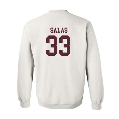 Texas State - NCAA Baseball : Manny Salas - Classic Shersey Crewneck Sweatshirt-1