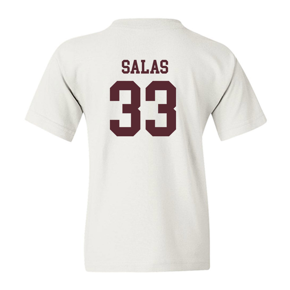 Texas State - NCAA Baseball : Manny Salas - Classic Shersey Youth T-Shirt-1