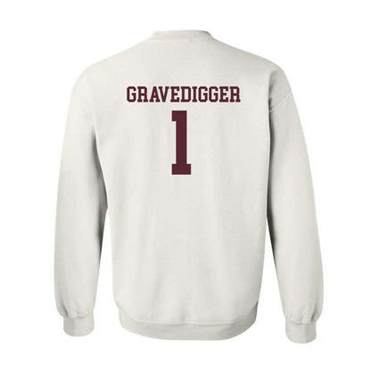 Texas State - NCAA Football : Ashtyn Gravedigger - Classic Shersey Crewneck Sweatshirt-1