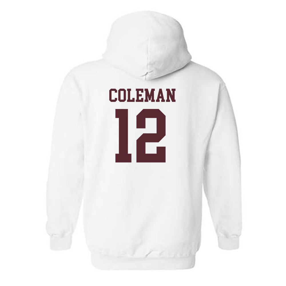 Texas State - NCAA Women's Basketball : Julia Coleman - Classic Shersey Hooded Sweatshirt-1