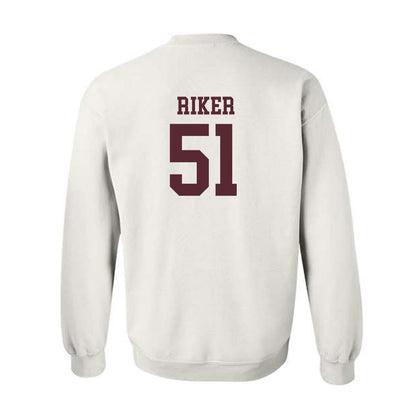 Texas State - NCAA Football : Brock Riker - Classic Shersey Crewneck Sweatshirt-1