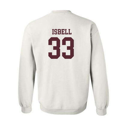 Texas State - NCAA Football : Blake Isbell - Classic Shersey Crewneck Sweatshirt-1