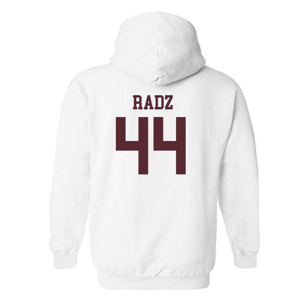 Texas State - NCAA Football : Brady Radz - Classic Shersey Hooded Sweatshirt-1