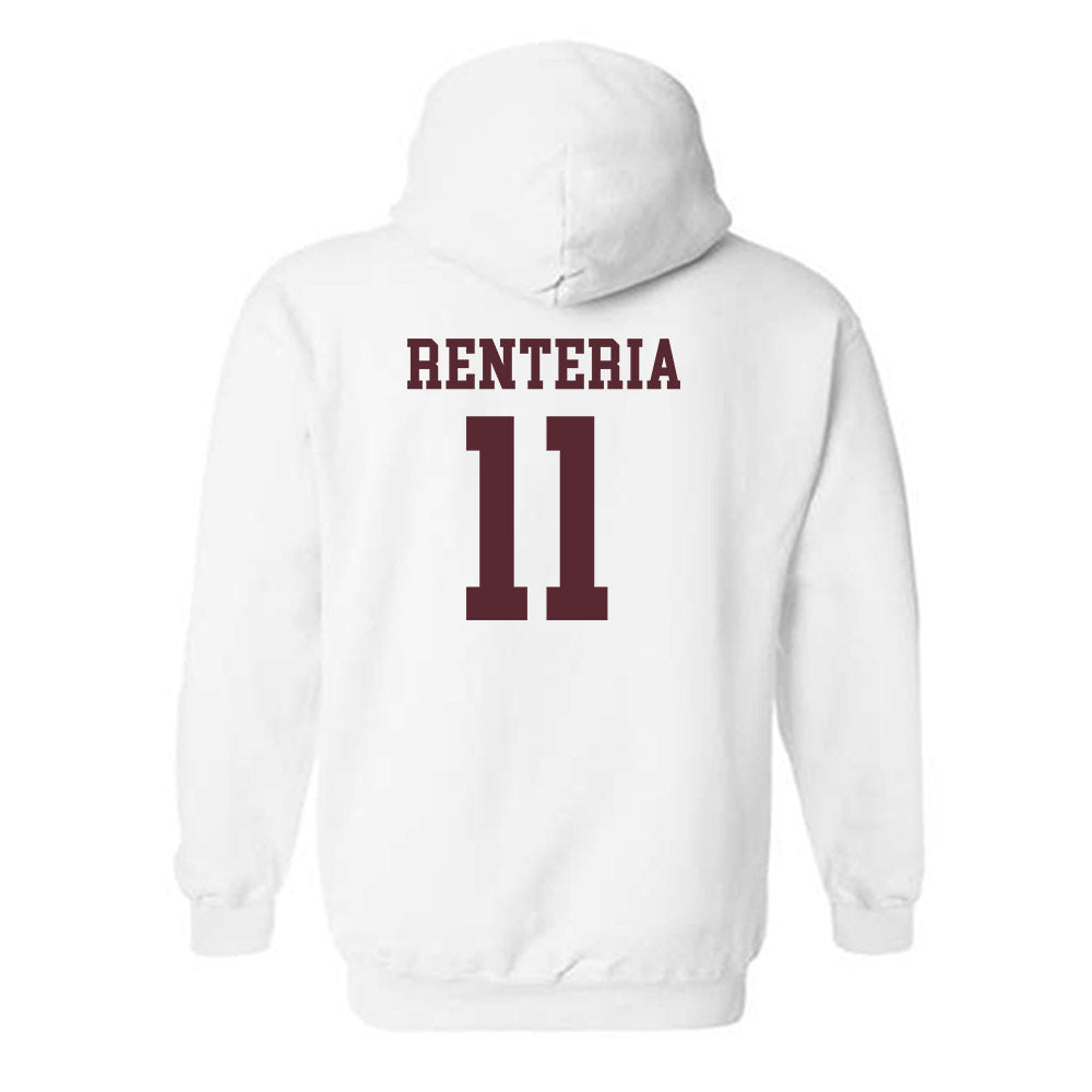 Texas State - NCAA Softball : Ava Renteria - Classic Shersey Hooded Sweatshirt-1