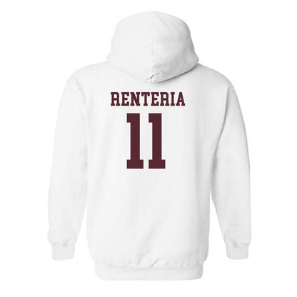Texas State - NCAA Softball : Ava Renteria - Classic Shersey Hooded Sweatshirt-1