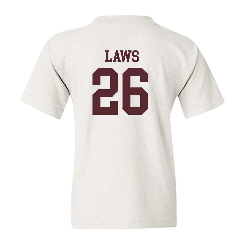 Texas State - NCAA Baseball : Carson Laws - Classic Shersey Youth T-Shirt-1