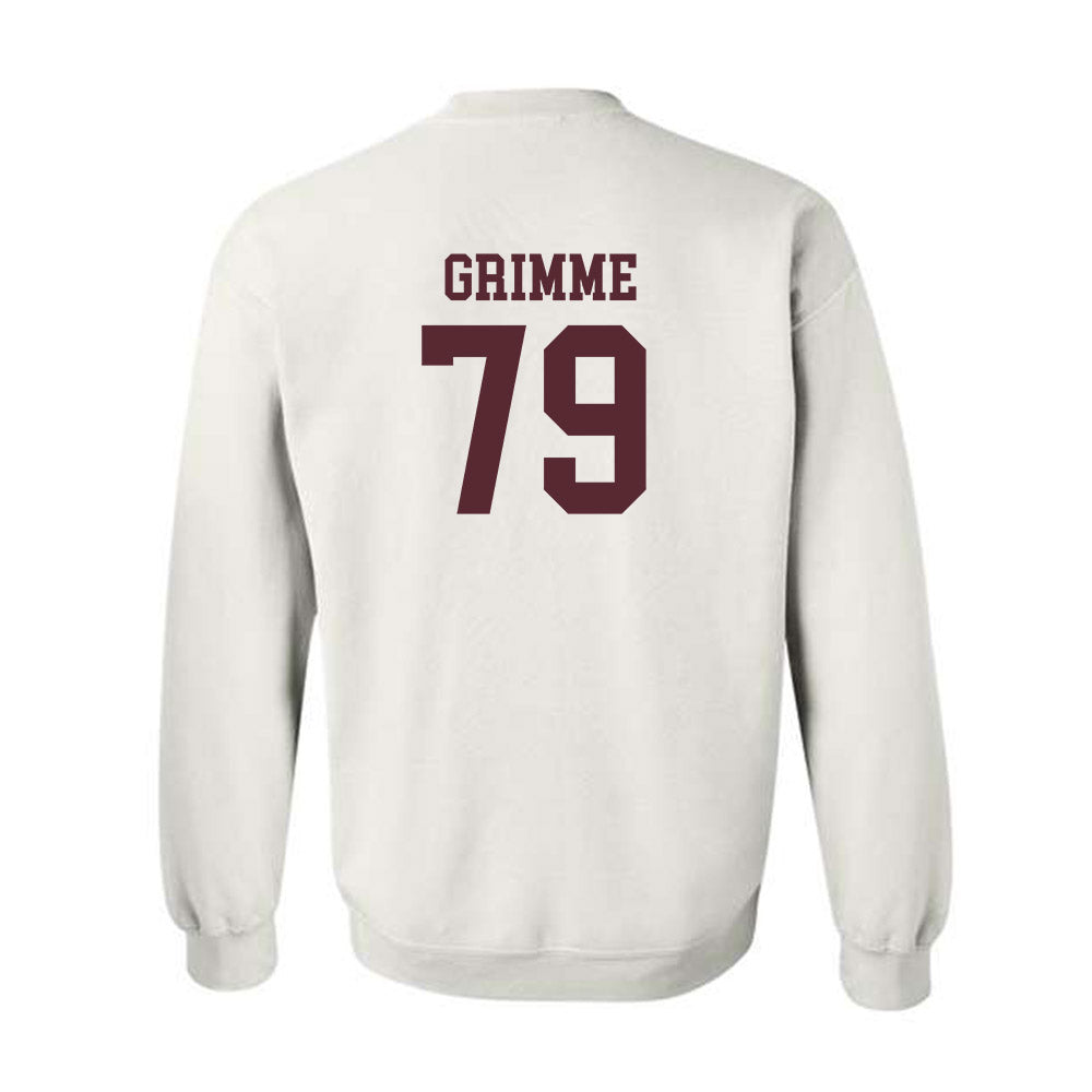 Texas State - NCAA Football : Alan Grimme - Classic Shersey Crewneck Sweatshirt-1