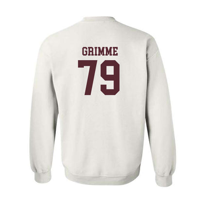 Texas State - NCAA Football : Alan Grimme - Classic Shersey Crewneck Sweatshirt-1