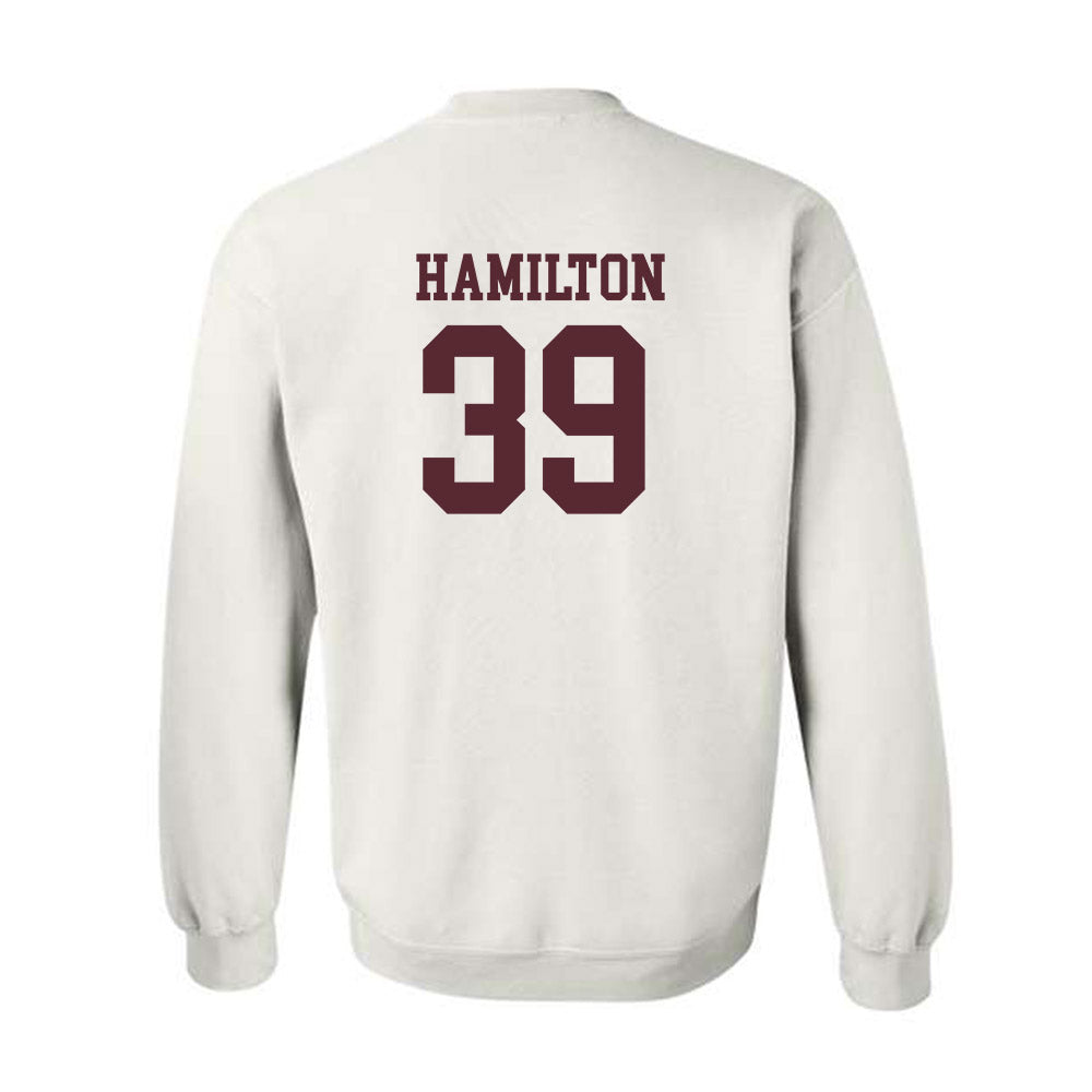 Texas State - NCAA Baseball : Maximus Hamilton - Classic Shersey Crewneck Sweatshirt-1
