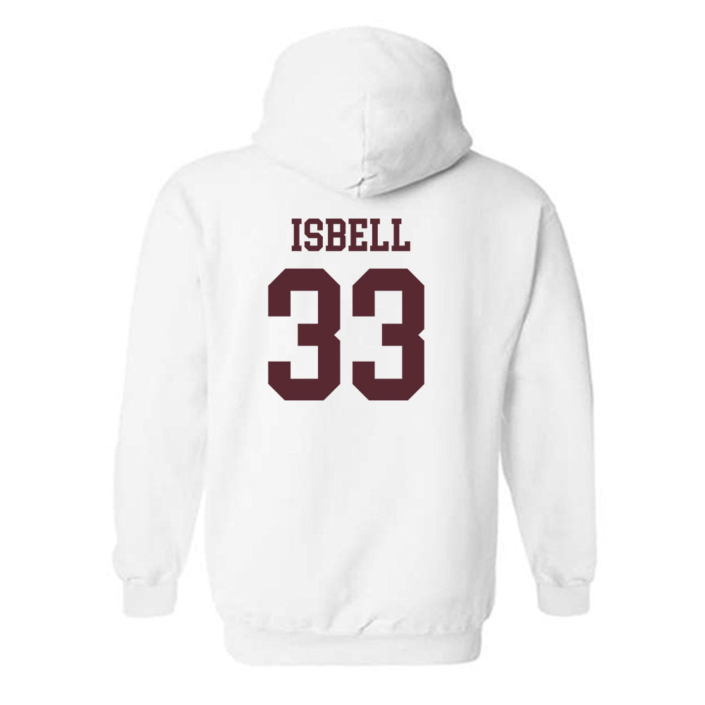 Texas State - NCAA Football : Blake Isbell - Classic Shersey Hooded Sweatshirt-1