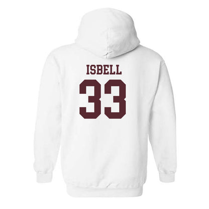 Texas State - NCAA Football : Blake Isbell - Classic Shersey Hooded Sweatshirt-1