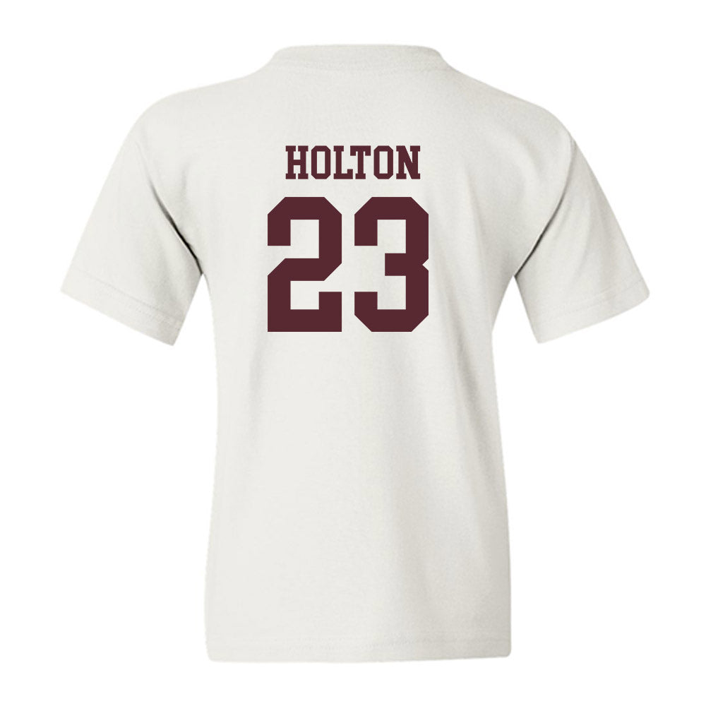 Texas State - NCAA Football : Shawn Holton - Classic Shersey Youth T-Shirt-1